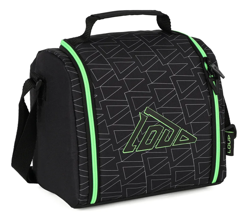 Lancheira Masculina Térmica Loud Preta Luxcel La50243ld