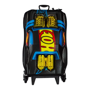 Mochila Carrinho Maxtoy Hot Wheels Night Preto 2520Am25