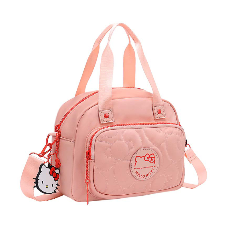 Bolsa Bag Feminina Hello Kitty Semax Nude Hk26022