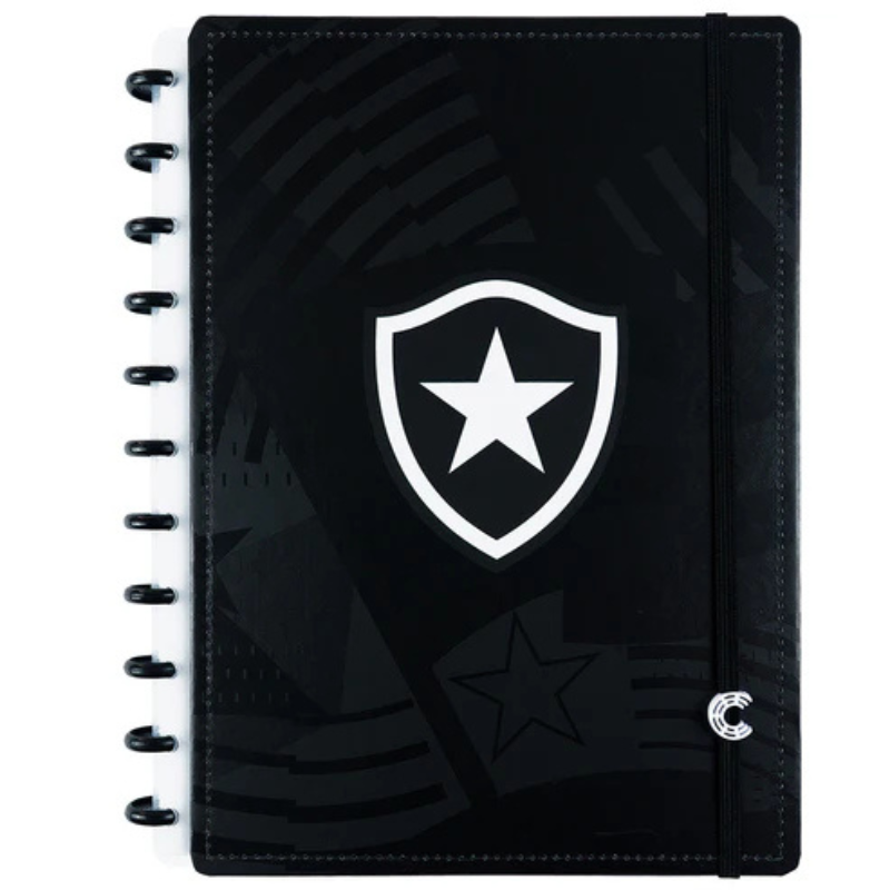 Caderno Inteligente 80 Folhas Botafogo Cigd4356