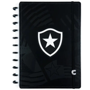 Caderno Inteligente 80 Folhas Botafogo Cigd4356
