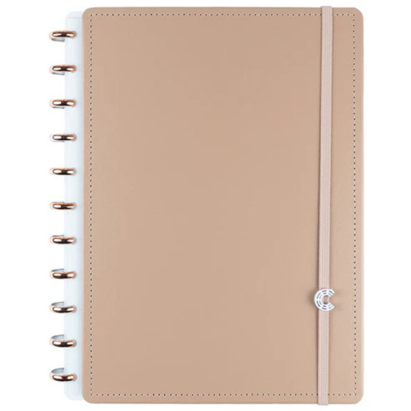 Caderno Inteligente 140F Cappuccino G+ 10 Matérias Cigd44