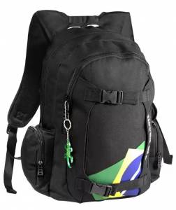 Mochila Yes Preta Bandeira Mc1415