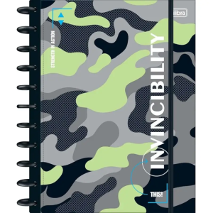 Caderno Tilidisco Hide 10 Matérias 160 Folhas