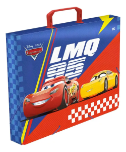 Maleta Escolar Infantil Carros Dac 40mm 5018