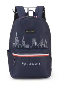Mochila Luxcel Friends Azul Ms46791fd