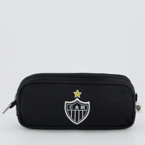 Estojo Masculino Atlético Mineiro 2 Fechos Xeryus 16586
