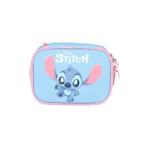 Estojo Feminino Stitch Box Azul Luxcel Et50044sc