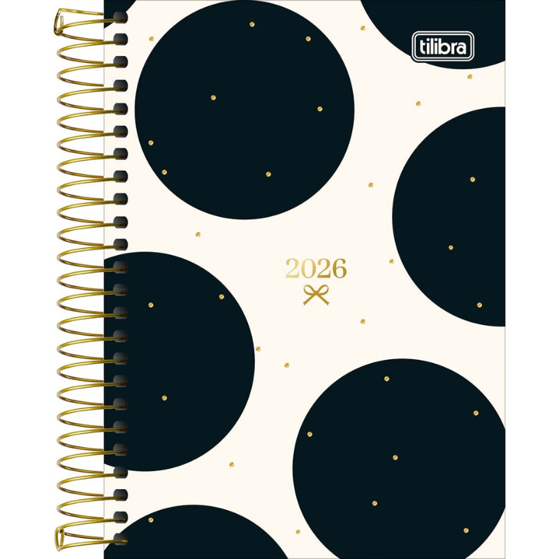 Agenda Anual Tilibra West Village Espiral M5 2026 Sortido