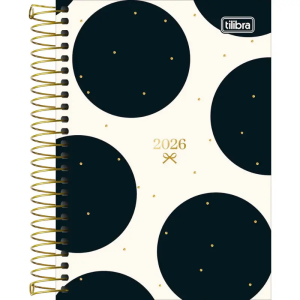 Agenda Anual Tilibra West Village Espiral M5 2026 Sortido