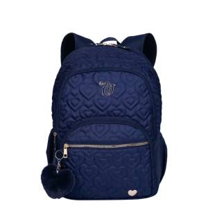 Mochila Sestini Capricho Crush Azul Marinho 75895-72