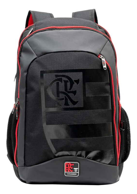 Mochila Masculina Flamengo B09 Xeryus Preta 16376