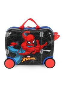 Mala  Pequena Luxcel Bordo Spiderman Azul Mf10504ag