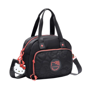 Bolsa Bag Feminina Hello Kitty Semax Preto Hk26022