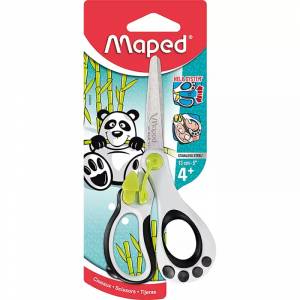 Tesoura Escolar sem Ponta 13cm, Maped, Koopy Panda