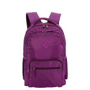 Mochila Escolar Sestini College Roxo Cintilante 76139-48