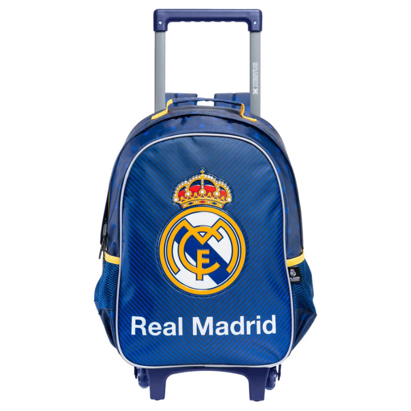 Mochila De Rodinhas Masculina Real Madrid R Azul Xeryus 16678