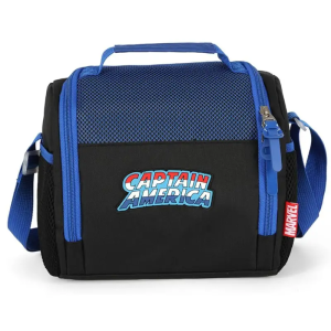 Lancheira Luxcel Térmica Capitão América Azul La50024ag