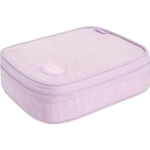 Estojo Happy Box 1 Fecho Lilás Tilibra