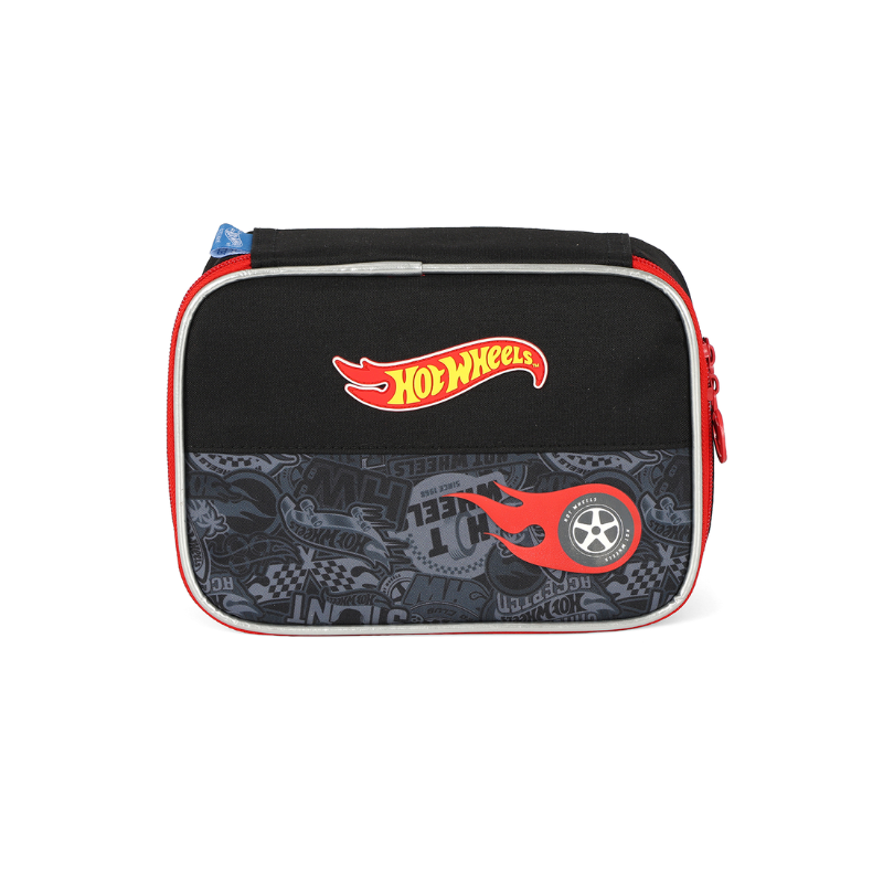 Estojo Masculino Hot Wheels Box Preto Luxcel ET49984HW