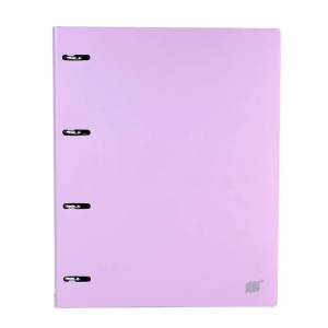 Fichário Yes Argolado R4eabc Lilás Divisória + Folhas