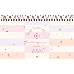 Agenda Anual Tilibra Bolso Soho Espiral M2 2026 Sortido