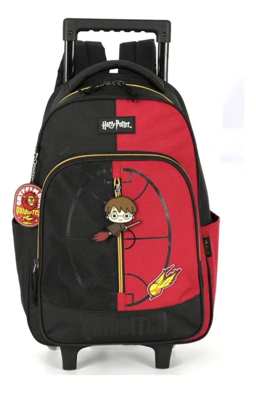 Mochila Carrinho Luxcel Harry Potter  Preta IC42282HP