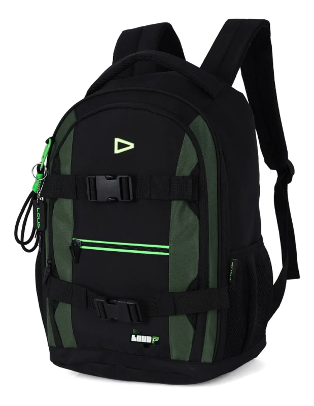 Mochila Masculina Loud Verde Luxcel Ms50237ld