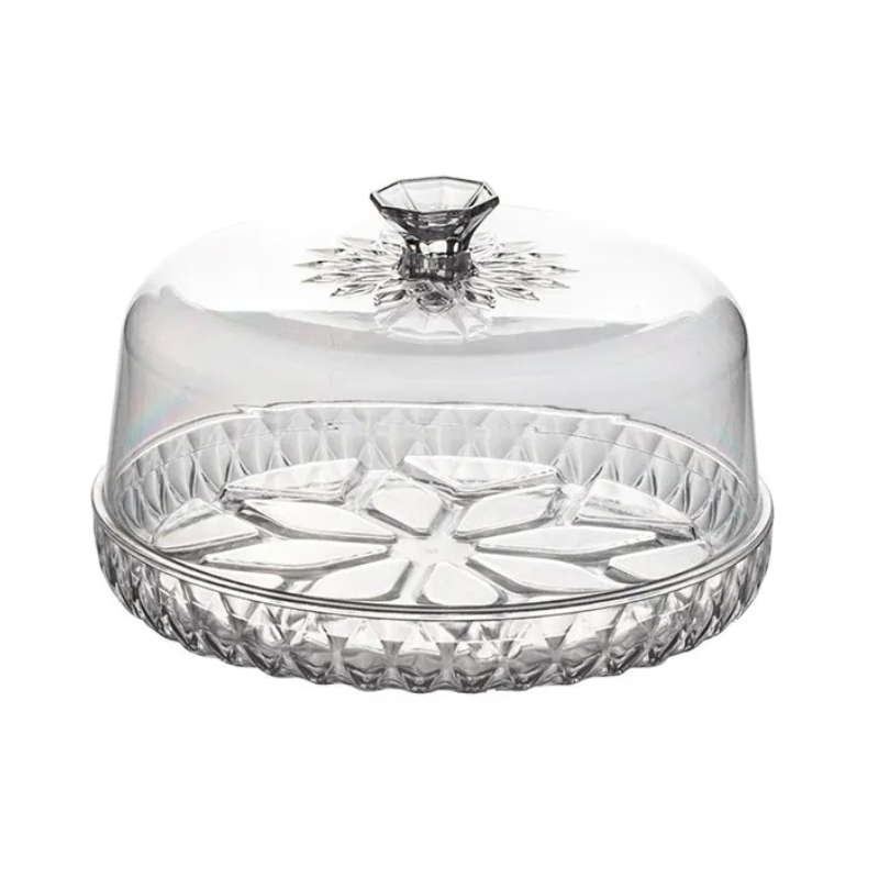 Queijeira Glamour Cristal  C/ Tampa Plasutil