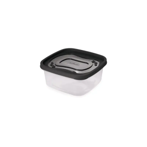 Pote De Alimentos Quadrado Clic 1,1 Litro Com Tampa