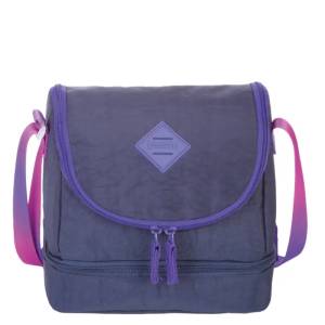 Lancheira Sestini Térmica Crinkle Degrade Azul Cyberpunk 76057-72