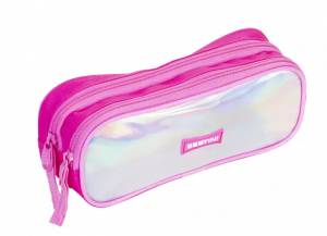 Estojo Sestini Girls Holográfico 2 Fechos 066017