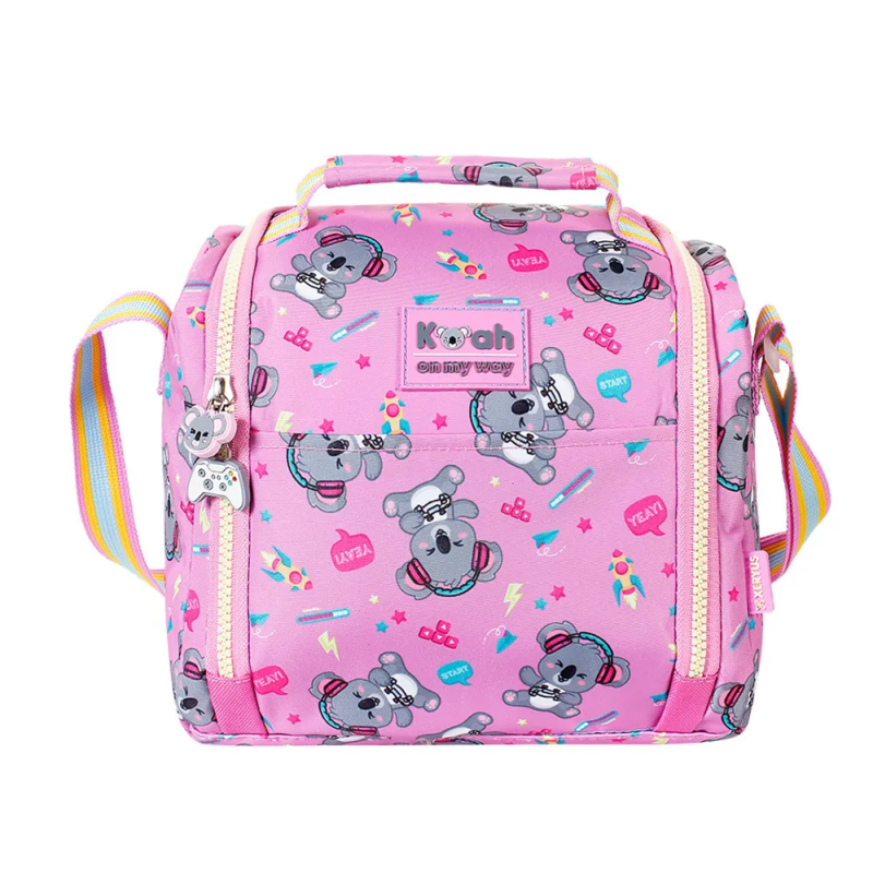 Lancheira Feminina Térmica Coala Koah Rosa 15904