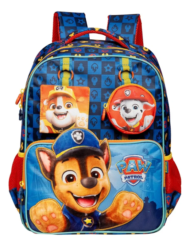 Mochila Masculina Patrulha Canina Y Escolar Xeryus 15332