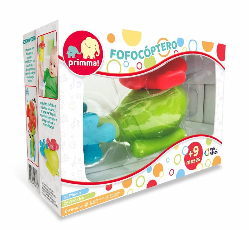 Brinquedo Encaixe Fofocoptero Pais e filhos 10825