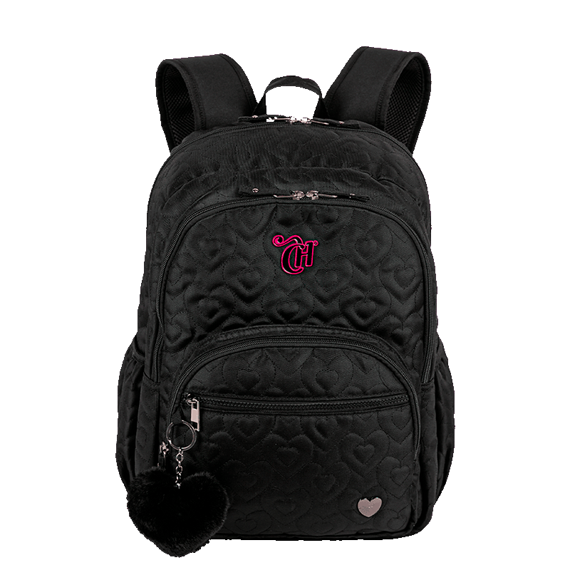 Mochila Sestini Capricho Crush Preto 075895-01