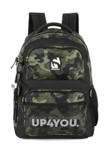 Mochila Costas Escolar Up4you Masculina Militar Ms49561up