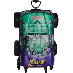 Mochila Carrinho Maxtoy Hulk Monster Trucks 3850Hm24