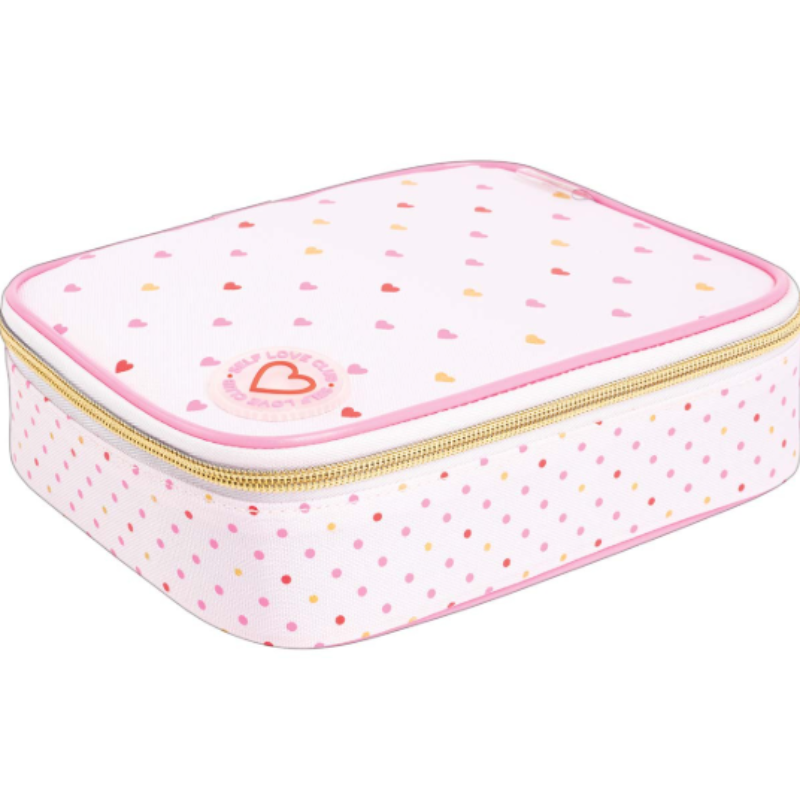 Estojo Box Académie Coração Metalizado