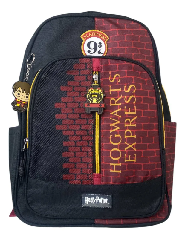 Mochila Masculina Harry Potter Vinho Luxcel IS42281HP