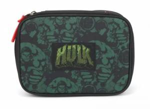 Estojo Luxcel Hulk Box 1 Fecho Verde Et40799