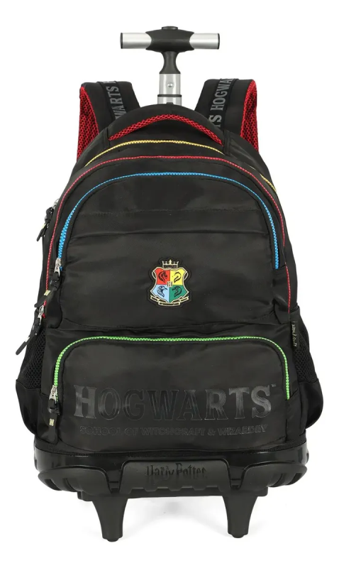 Mochila Carrinho Luxcel Harry Potter Preta MC49762HP