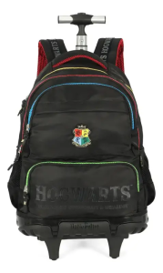 Mochila Carrinho Luxcel Harry Potter Preta MC49762HP