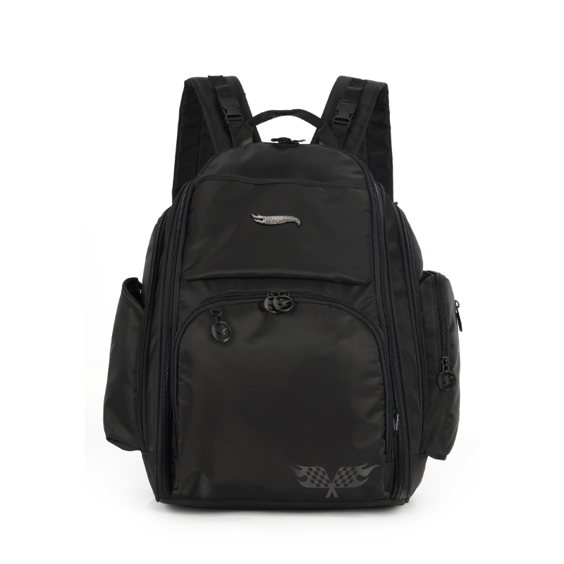 Mochila Maternidade Hot Wheels Luxcel Preto Bs67376hw