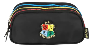 Estojo Luxcel Harry Preto 3 Fechos Preto ET49765HP