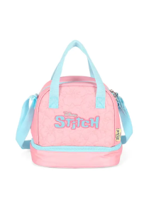 Lancheira Feminina Térmica Stitch Rosa Luxcel LA50073SC