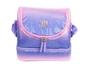 Lancheira Sestini Térmica Capricho Paetê Rosa e Lilás 75967-08