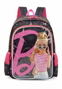 Mochila Luxcel Barbie Preta Is38221bb